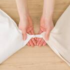 棚付きパイプベッド ZHO S MW+高反発マットレス+温度調整 掛け布団(セルプラスE1 S)セット 6枚目画像