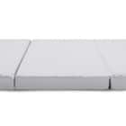 棚付きパイプベッド ZHO S MW+高反発マットレス+温度調整 掛け布団(セルプラスE1 S)セット 8枚目画像