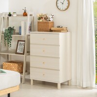 【デコホーム商品】脚付チェスト(SKR 60幅 ナチュラル)
