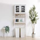 ゴミ箱上収納(64幅 BNR ホワイト) 1枚目画像