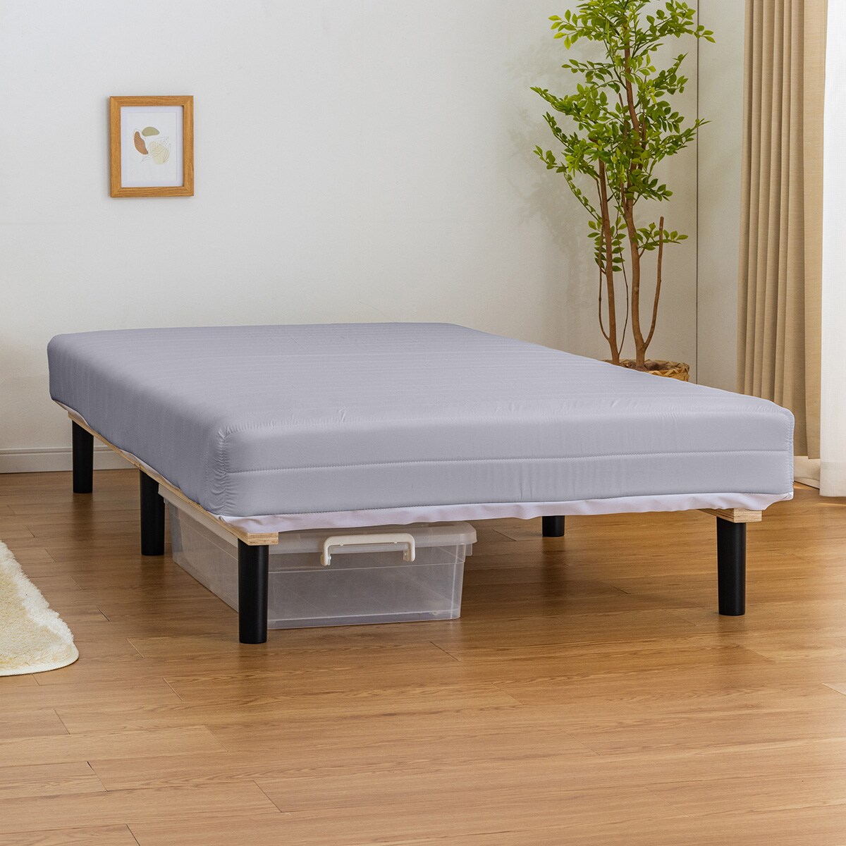 【未使用】送料込み ニトリ シングル 脚付きボンネルコイルマットレス シングル 脚付きボンネルコイルマットレス (IBZ WH) | ニトリネット