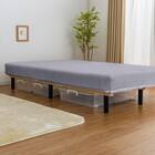 セミダブル 脚付きボンネルコイルマットレス (IBZ GY) 3枚目画像