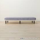 セミダブル 脚付きボンネルコイルマットレス (IBZ GY) 6枚目画像