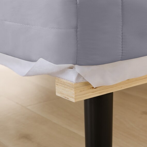 セミダブル 脚付きボンネルコイルマットレス (IBZ GY) 9枚目画像