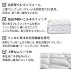 セミシングル幅90cm ポケットコイルマットレス (RRS 厚さ21cm) 7枚目画像