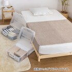 セミシングルショート 脚付きヘッドレスすのこベッド (SRN2 NA) 7枚目画像