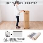 セミシングル幅80cm 脚付きすのこベッドとマットレスセット (SRN2 ホワイト / RRS ポケットコイル) 25枚目画像