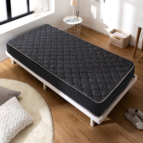 シングル マットレス付き脚付きすのこベッド  (SRN2 ホワイト / NRRS) 1枚目画像