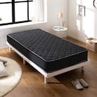 シングル マットレス付き脚付きすのこベッド (SRN2 ホワイト / NRRS) 2枚目画像