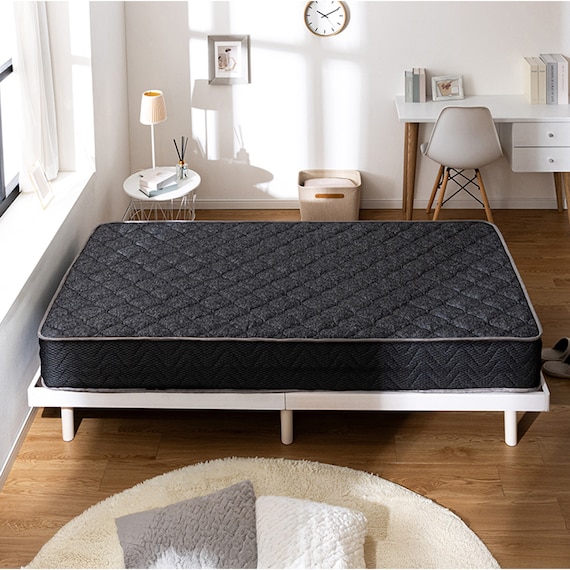 シングル マットレス付き脚付きすのこベッド (SRN2 ホワイト / NRRS) 3枚目画像