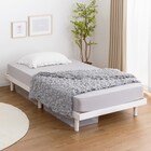 シングル 脚付きすのこベッド (SRN2 WH) 2枚目画像