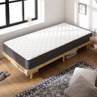 シングル マットレス付き脚付きすのこベッド (SRN2 ナチュラル / SLT01) 2枚目画像