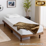 脚付きすのこベッドとマットレスセット (SRN / RRS ポケットコイル)【期間限定価格：11/28～1/6まで】