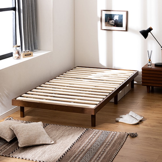 シングル 脚付きすのこベッド (SRN2 BR) 1枚目画像