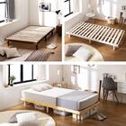 ダブル マットレス付き脚付きすのこベッド (SRN2 ホワイト / SLT01) 5枚目画像