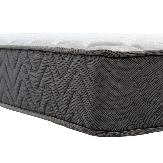 ダブル マットレス付き脚付きすのこベッド (SRN2 ホワイト / SLT01) 22枚目画像