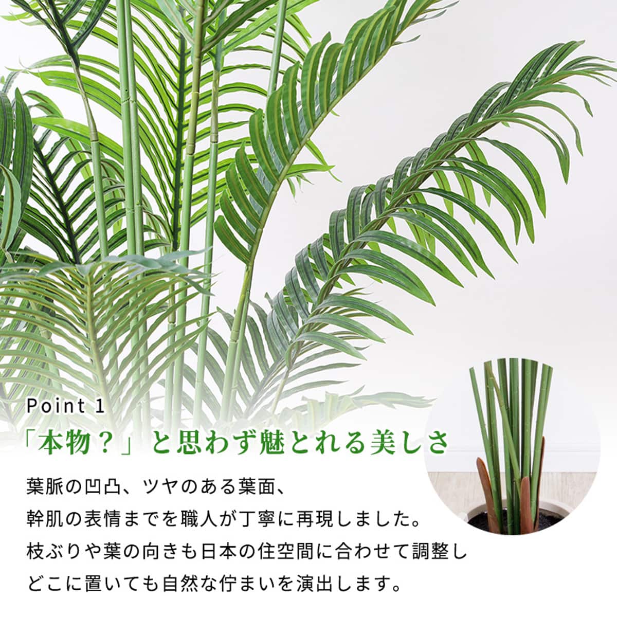 大型フェイクグリーン 200cm (ヤシの木 SN) | ニトリネット【公式 大型フェイクグリーン 200cm (ヤシの木 SN) | ニトリネット【公式