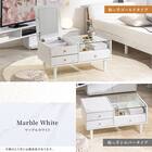 ドレッサーテーブル(80 MCL マーブル) 2枚目画像