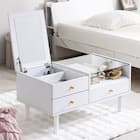 ドレッサーテーブル(80 MCL ホワイト) 1枚目画像