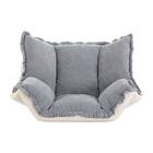 フリル座椅子(ムール 1P ライトグレー) 16枚目画像