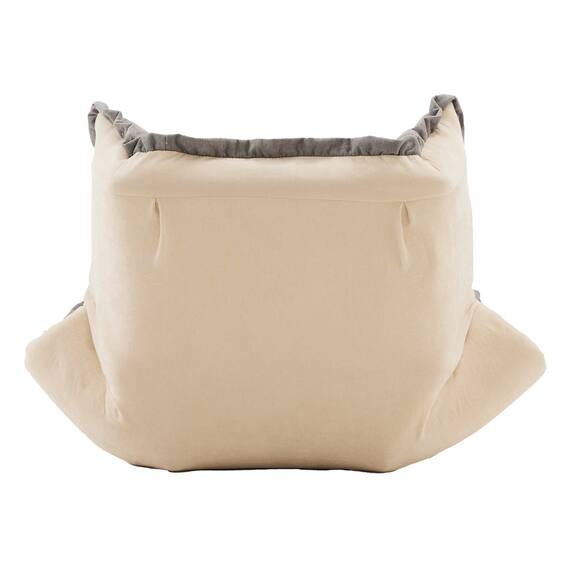 フリル座椅子(ムール 1P ライトグレー) 19枚目画像