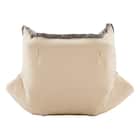 フリル座椅子(ムール 1P ライトグレー) 19枚目画像