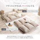 フリル座椅子(ムール 2P ピンク) 7枚目画像