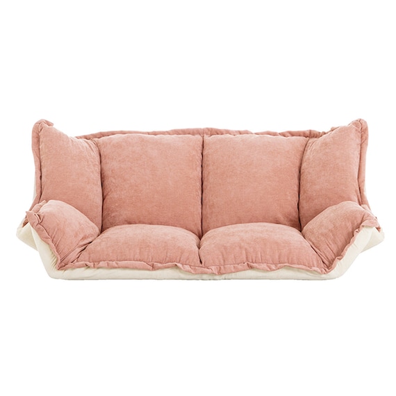 フリル座椅子(ムール 2P ピンク) 16枚目画像