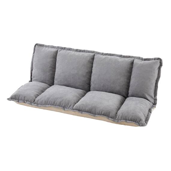 フリル座椅子(ムール 2P ライトグレー) 17枚目画像