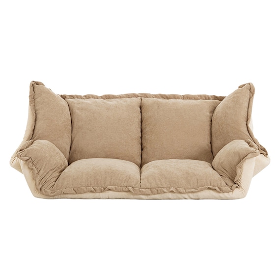 フリル座椅子(ムール 2P ベージュ) 16枚目画像