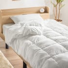 洗える 人工羽毛掛布団 2枚合わせ シングル(AD) 1枚目画像