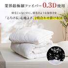 洗える 人工羽毛掛布団 2枚合わせ シングル(AD) 2枚目画像