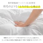 洗える 人工羽毛掛布団 2枚合わせ シングル(AD) 6枚目画像