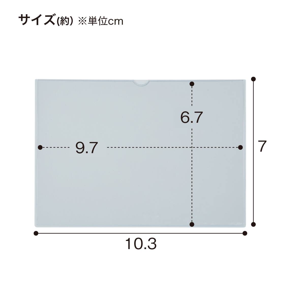 マグネットケース(HMC-MS-20P 名刺サイズ 20枚セット) | ニトリネット