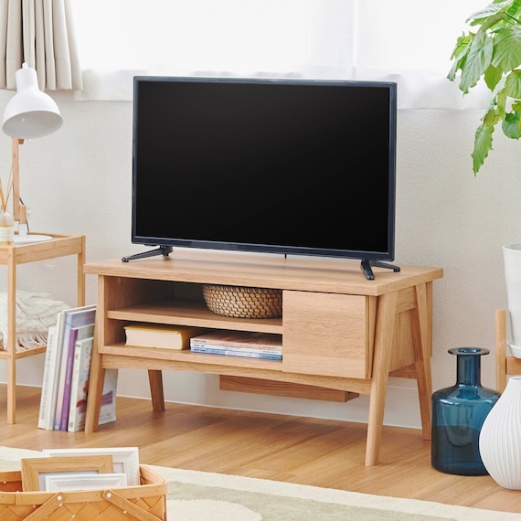 脚付きTVボード (幅80cm FBW NA) 1枚目画像