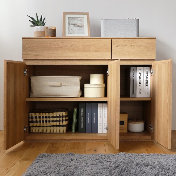 リビングキャビネット (幅90cm (NTU) 2枚目画像