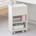 ドレッサー用ワゴンAM2 (WH) 1枚目画像