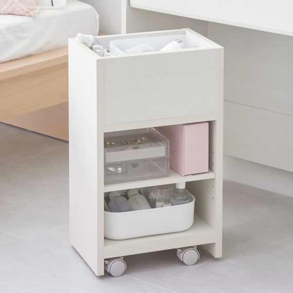 ドレッサー用ワゴンAM2 (WH) 1枚目画像