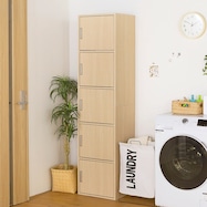 シンプル5ドアキャビネット (FUL)