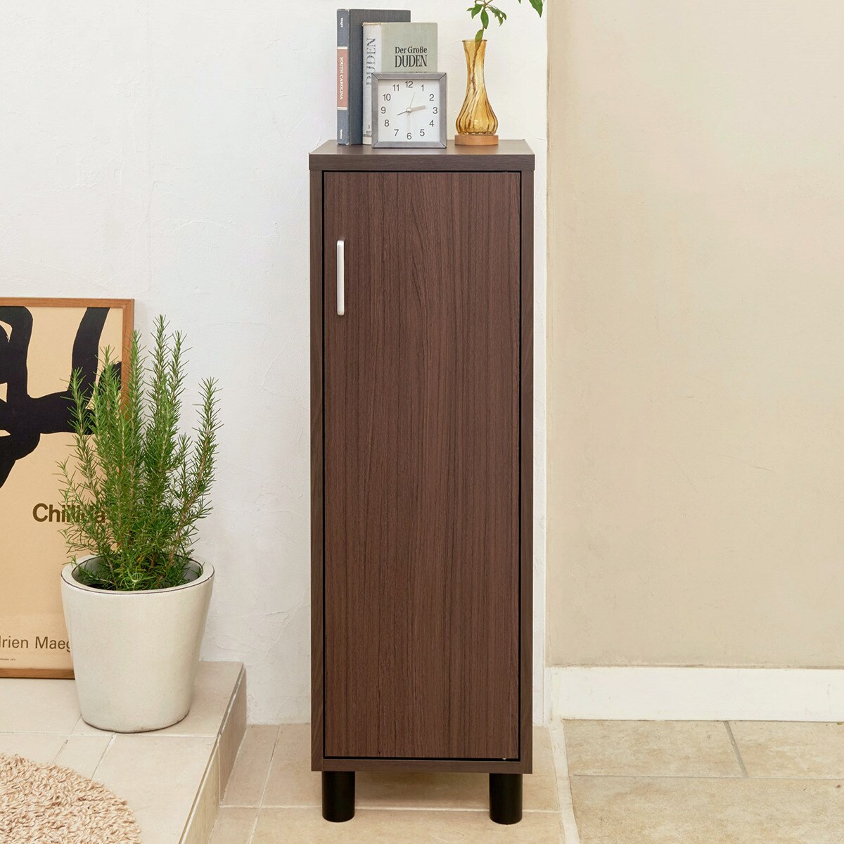 ニトリ　シューズボックス　ブラウン 楽天市場】通気性のよいシンプルデザインシューズボックス （95-90