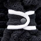 クイックドライヘアターバン ショート(ブラック) 3枚目画像