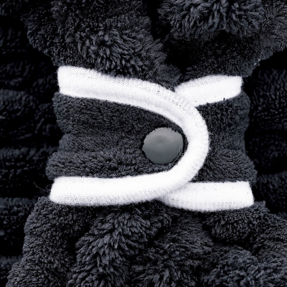 クイックドライヘアターバン ショート(ブラック) 3枚目画像