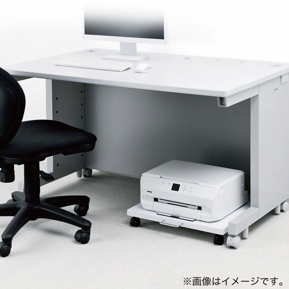 プリンター台(LPS-T101N WH) 3枚目画像