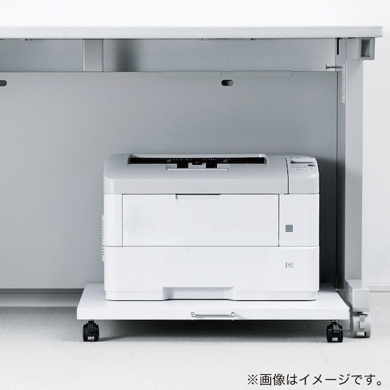 プリンター台(LPS-T101N WH) 4枚目画像