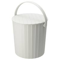 座れるマルチバケット 10L(ホワイトグレー)