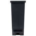 小窓付きスリムペダルペール 30(ブラック) 11枚目画像