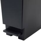 小窓付きスリムペダルペール 30(ブラック) 17枚目画像