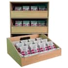 「あさ・ひる・よる・ねる前」お薬ケース3週間(ナチュラル) 1枚目画像