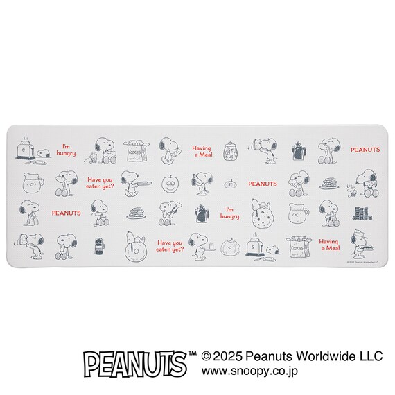 PVCロングマット(240cm スヌーピー yumyum) 3枚目画像