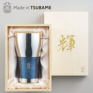 【Made in TSUBAME】純銅ビアタンブラー (輝 銀メッキ古美仕上げ)
